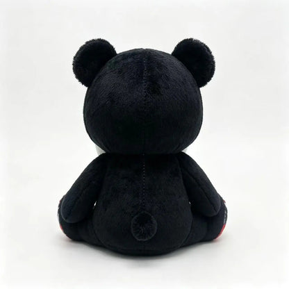 Spooky Ghost Bear Plush – Soft & Fluffy Halloween Stuffed Toy, Creepy-Cute Decor & Gift